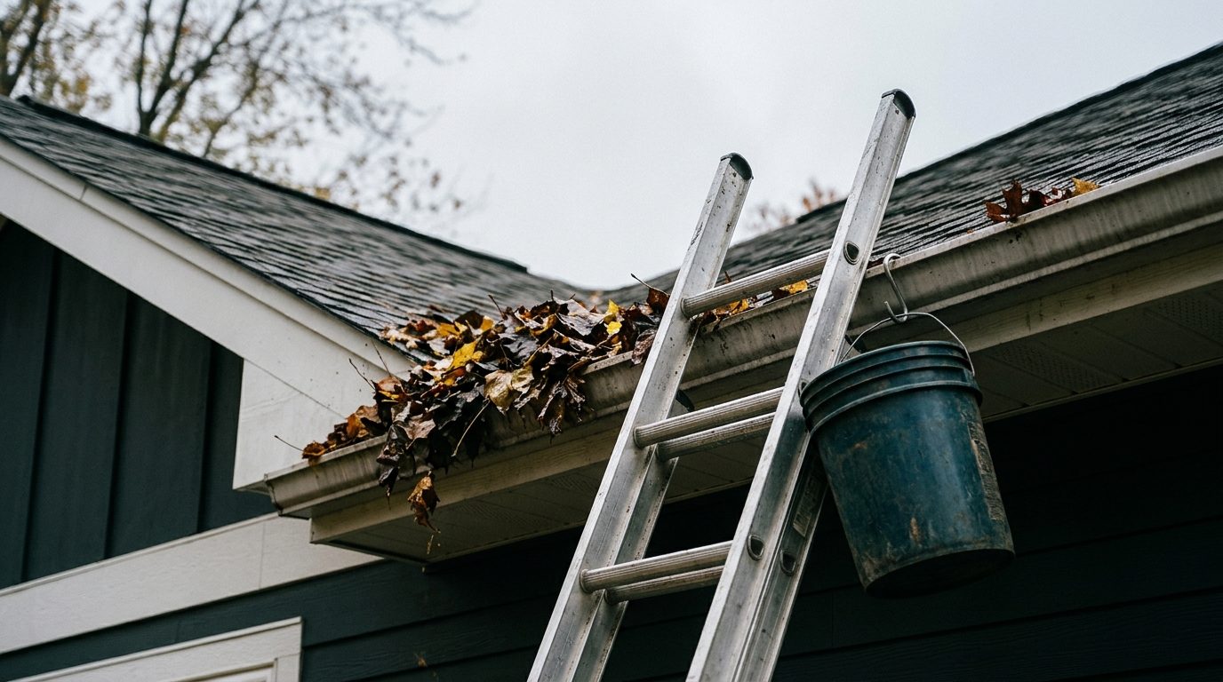 How to Clean Gutters Safely (and How Often You Should)
