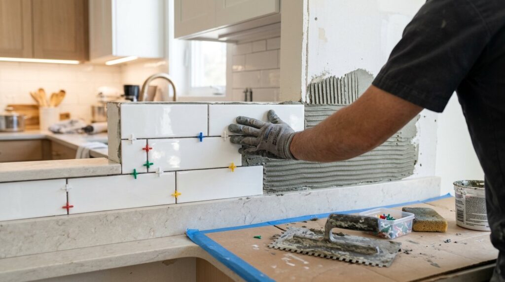 How to Install a Backsplash (Tile or Peel-and-Stick)