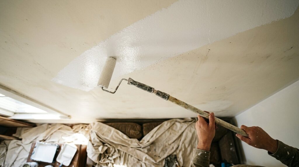 How to Paint a Ceiling (Without Drips or Lap Marks)