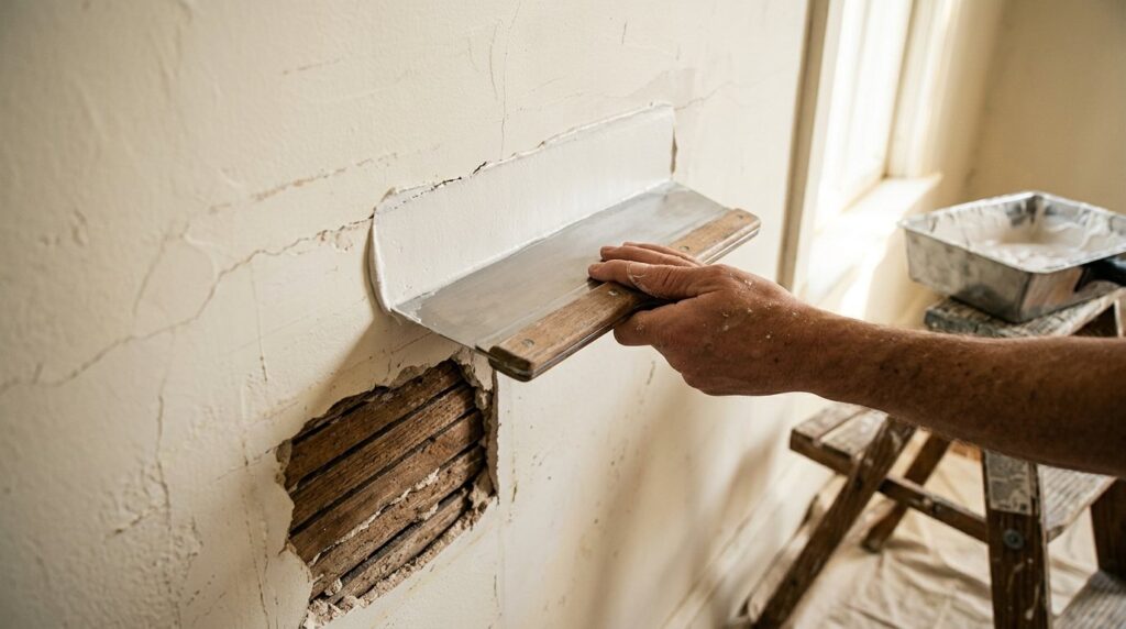 How to Repair Plaster Walls: Cracks, Holes and Loose Plaster