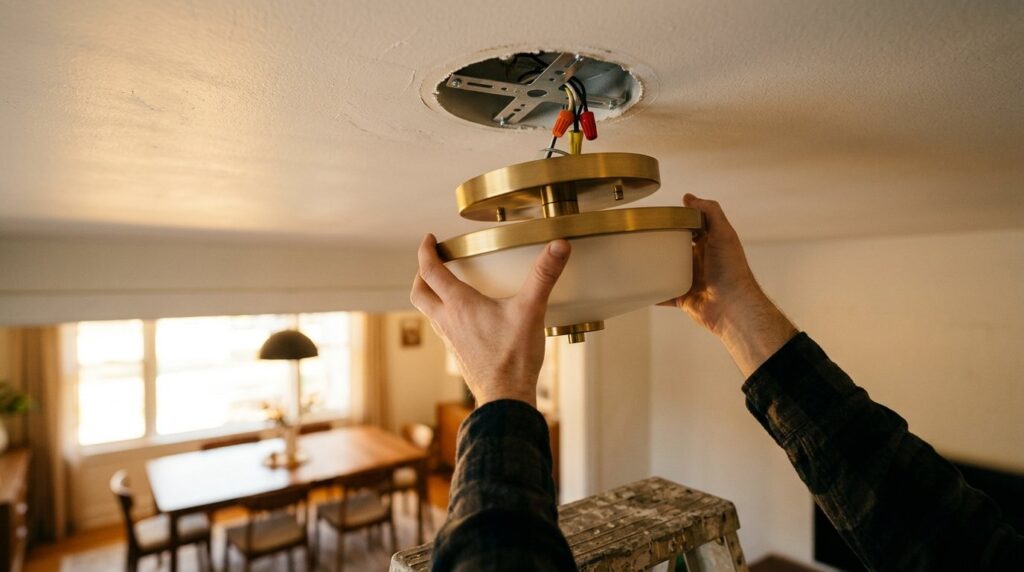 How to Replace a Light Fixture Safely (Step-by-Step)