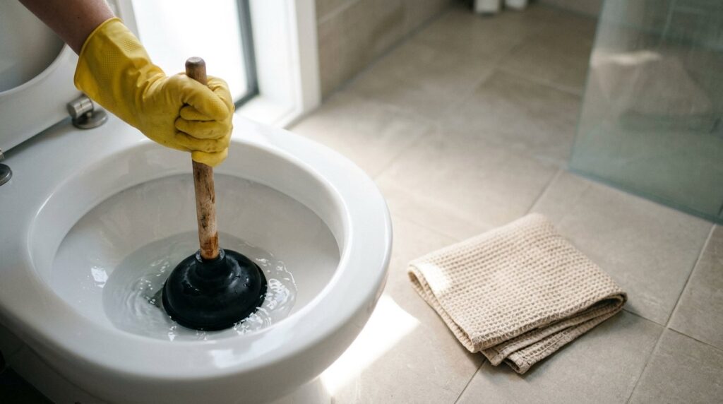 How to Unclog a Toilet (Plunger, Auger and What Not to Do)