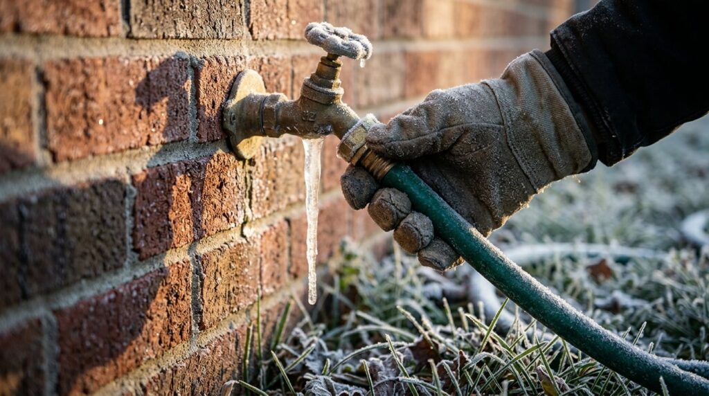 How to Winterize Outdoor Faucets (and Avoid a Burst Spigot)
